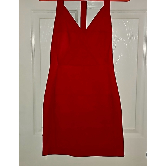TOBI Women’s Bandage bodycon dress in Red Size Medium - Picture 2 of 5